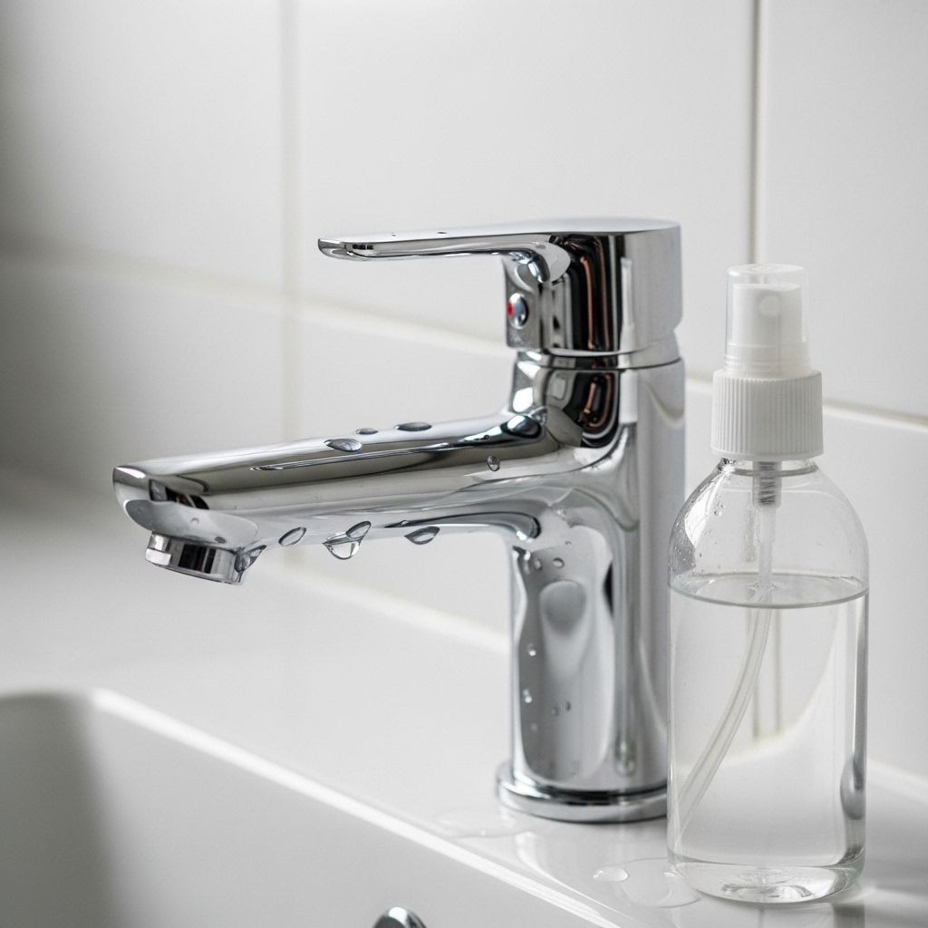 알뜰한 막내아들이 추천하는 구연산을 활용한 화장실 수전 물때 제거 및 호텔급 광택 연출 사진